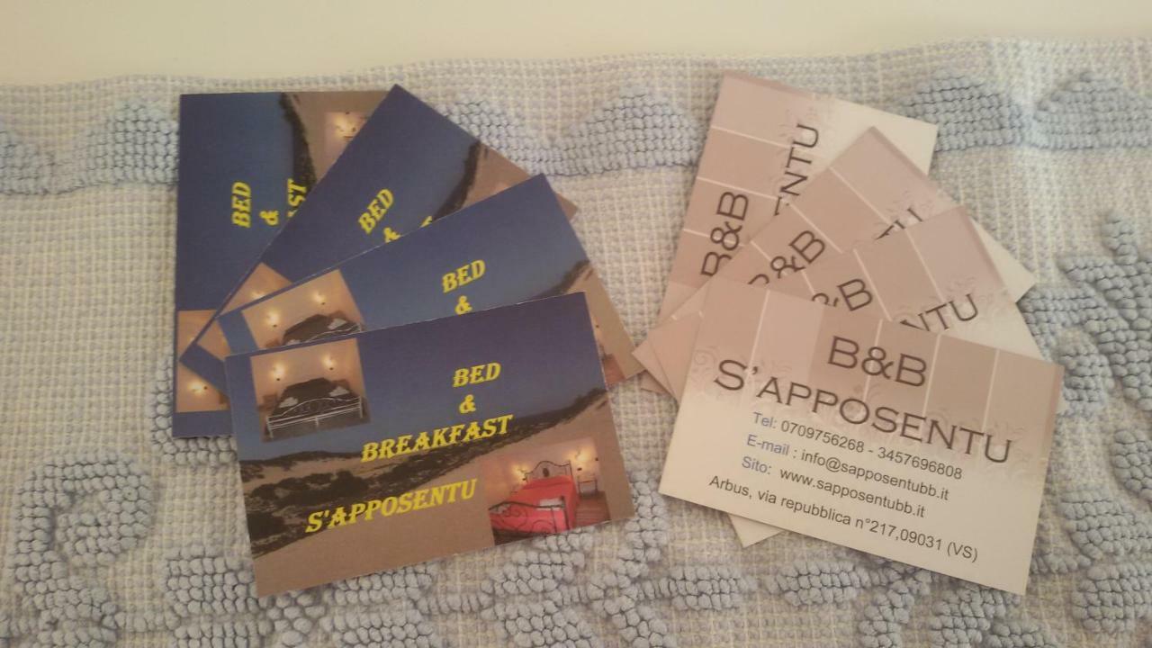 B&B S'Apposentu Arbus Extérieur photo